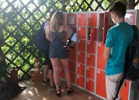 Beach Smart Lockers Portugal, Porto Cova 2019