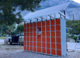 Beach Smart Lockers Croatia, Makarska 2021