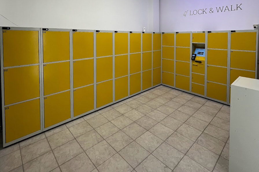 Ячейки для хранения вещей Locker Room на острове Крит, Греция, 2025 г.